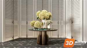 Lobby Decoration Skp Files 
